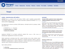 Tablet Screenshot of forpsi.org